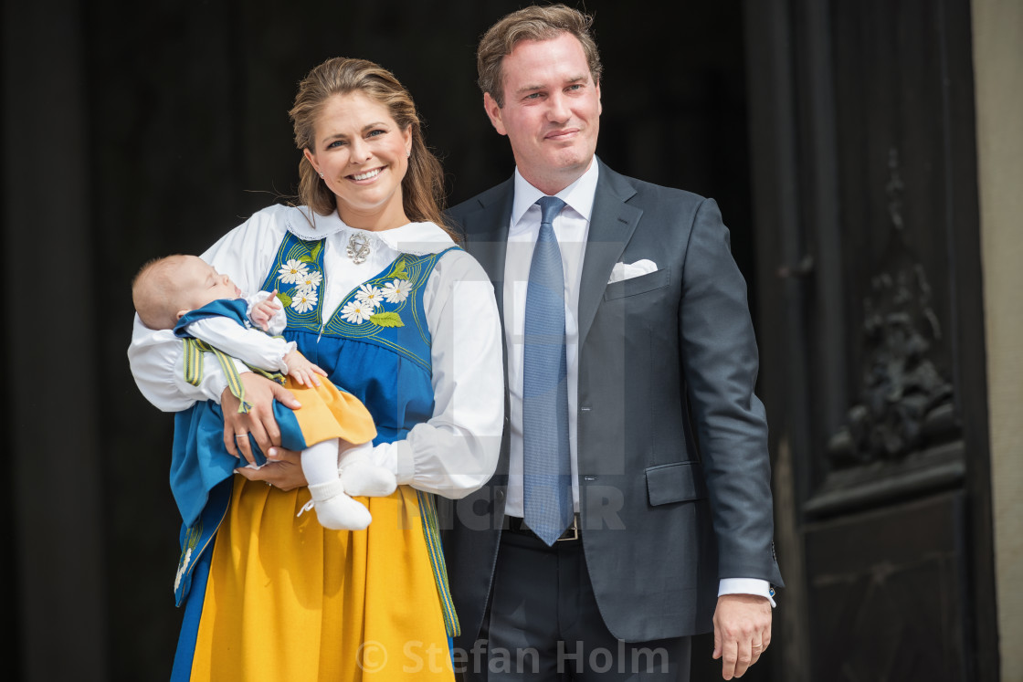 "Princess Madeleine of Sweden with Princess Leonore and Chris One" by Stefan Holm - $6.31 "Princess Madeleine of Sweden with Princess Leonore and Chris One" stock image