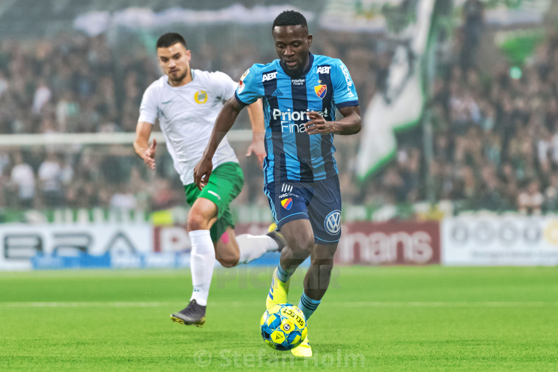 "Buya Turay (DIF) at the Swedish cup quarter finals between the r" by Stefan Holm - $6.32 "Buya Turay (DIF) at the Swedish cup quarter finals between the r" stock image