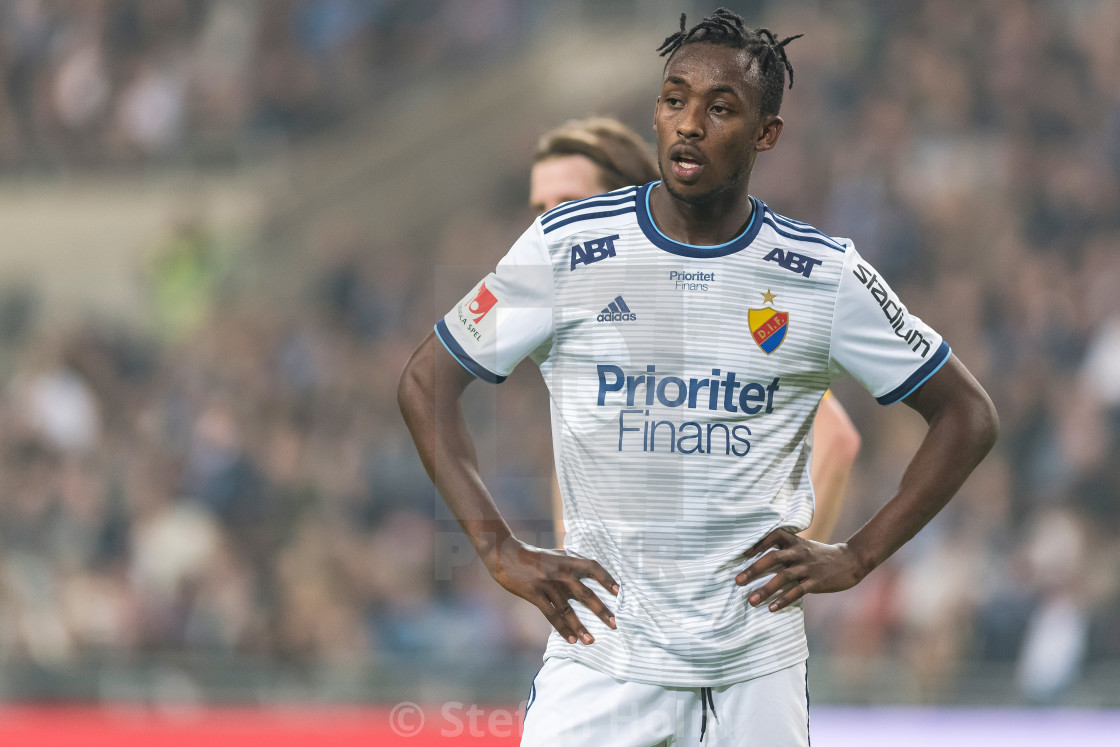 "DIF forward Tinotenda Kadewere at the Swedish cup quarterfinals" by Stefan Holm - $6.30 "DIF forward Tinotenda Kadewere at the Swedish cup quarterfinals" stock image