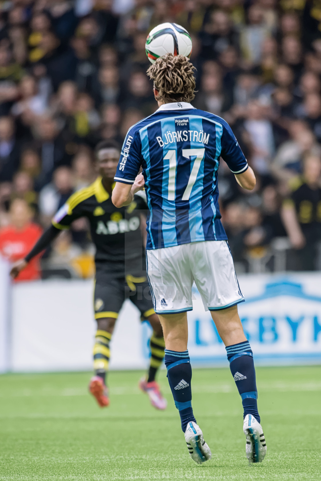 "DIF player Tim Bjorkstrom in the game of DIF against AIK at Tele" by Stefan Holm - $6.30 "DIF player Tim Bjorkstrom in the game of DIF against AIK at Tele" stock image