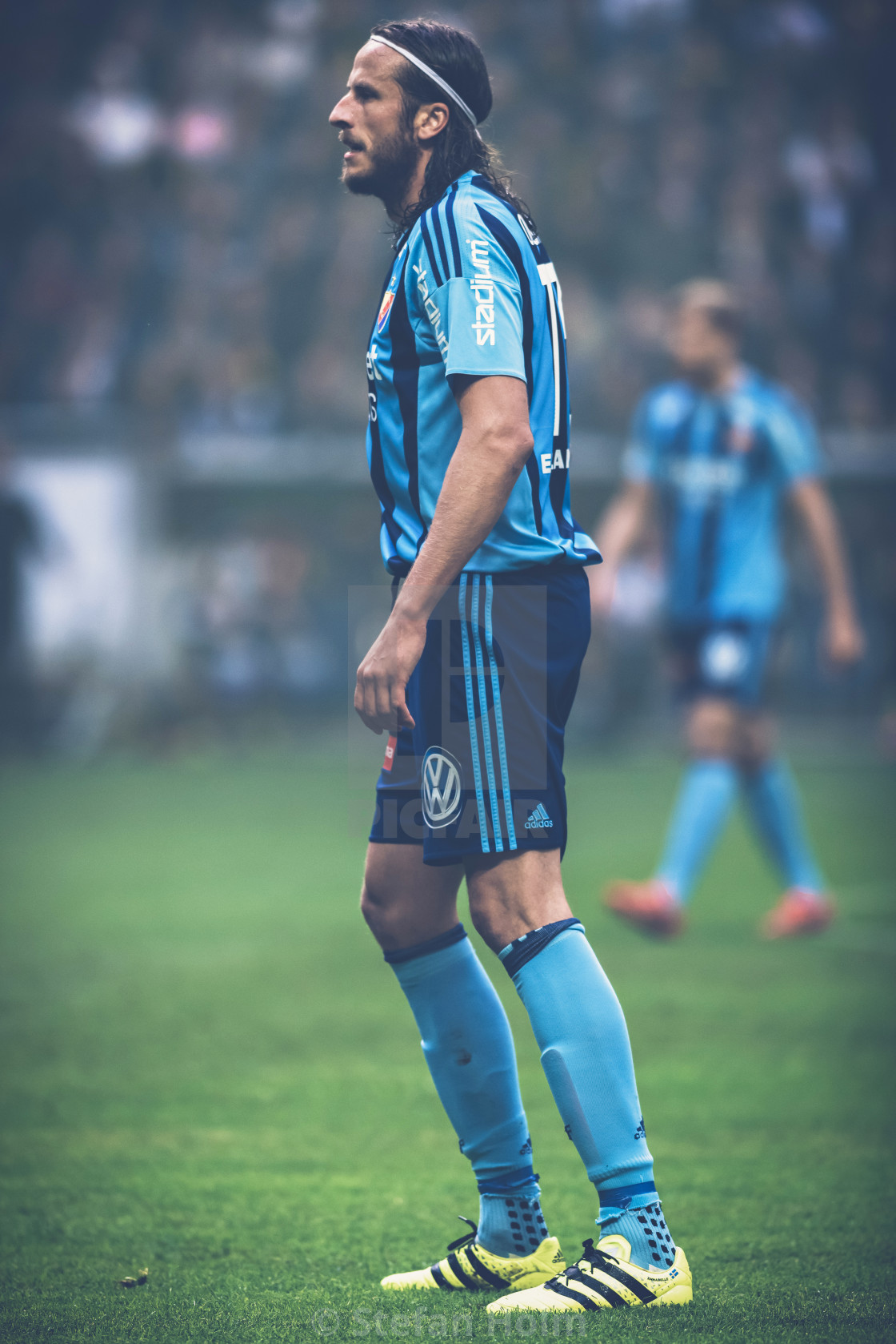 "Jonas Olsson (DIF) at the soccer derby between AIK and DIF in Al" by Stefan Holm - $6.29 "Jonas Olsson (DIF) at the soccer derby between AIK and DIF in Al" stock image