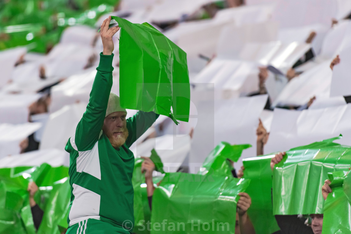 "Hammarby Tifo during the Swedish cup quarter finals between the" by Stefan Holm - $6.32 "Hammarby Tifo during the Swedish cup quarter finals between the" stock image