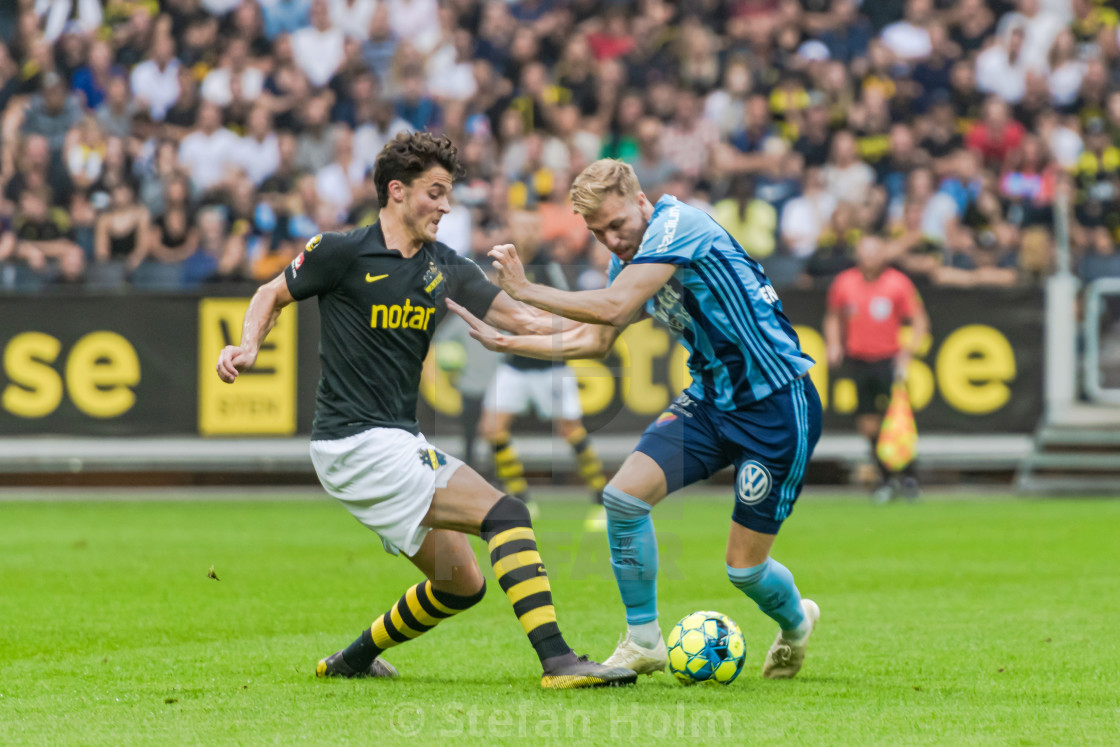 "Football derby between AIK and DIF at Friends Arena in Solna" by Stefan Holm - $6.31 "Football derby between AIK and DIF at Friends Arena in Solna" stock image