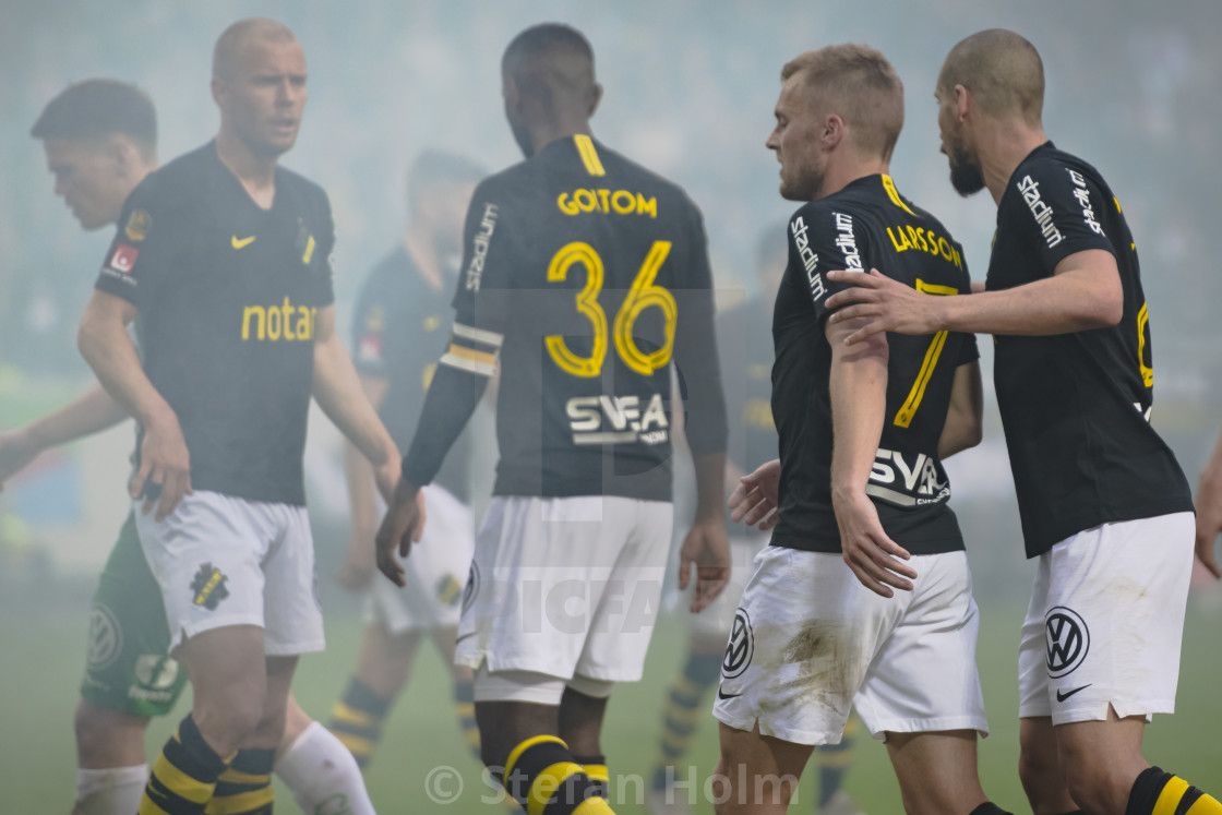 "Derby between AIK and Hammarby at the Friends Arena in the swedi" by Stefan Holm - $6.34 "Derby between AIK and Hammarby at the Friends Arena in the swedi" stock image