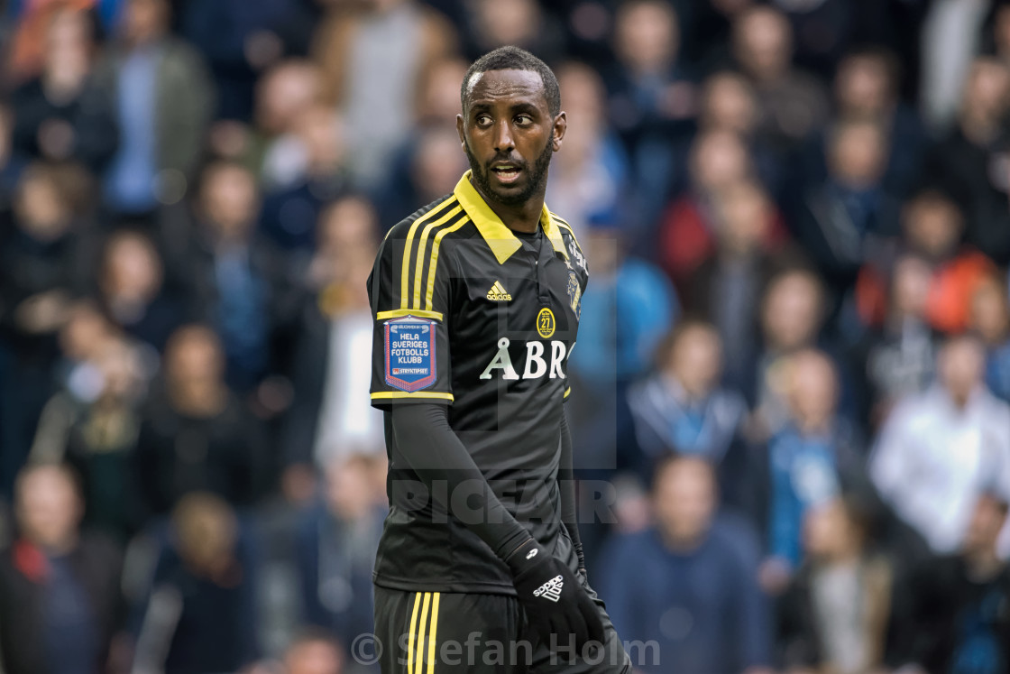 "AIK striker Henok Goitom in the game DIF vs AIK at Tele2 arena" by Stefan Holm - $6.35 "AIK striker Henok Goitom in the game DIF vs AIK at Tele2 arena" stock image