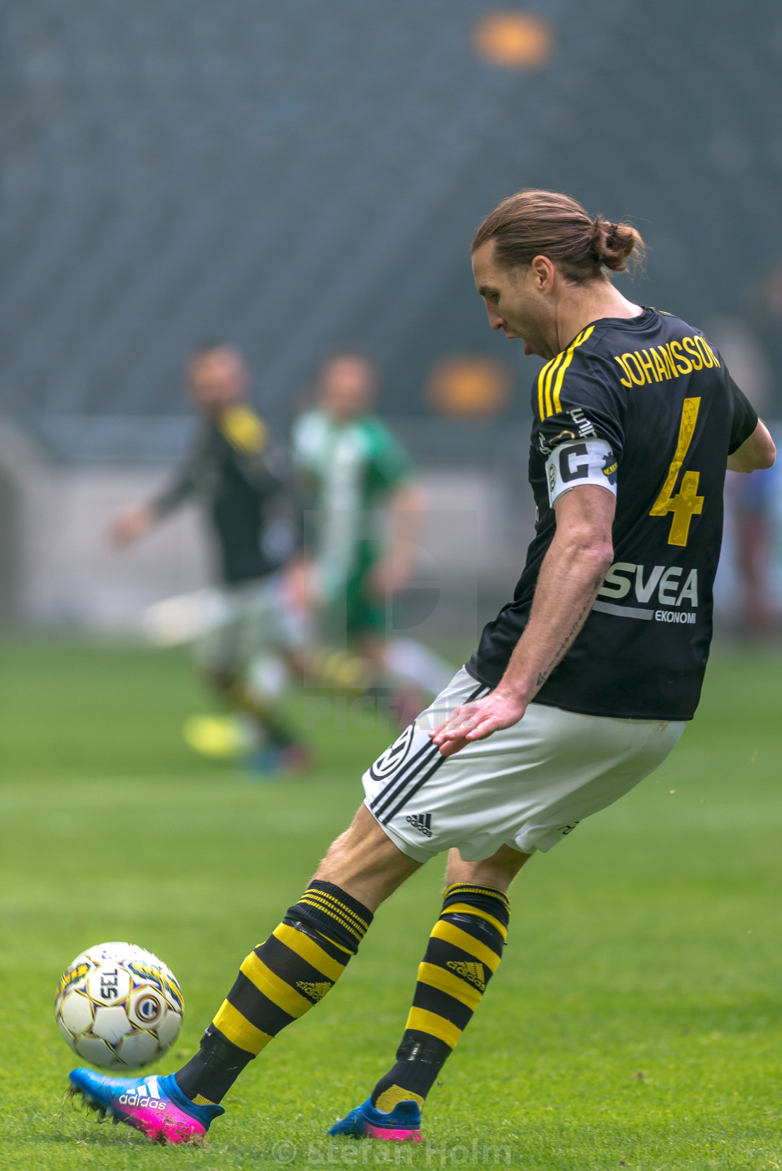 "Nils Johansson at the derby match between AIK and Hammarby IF at" by Stefan Holm - $6.32 "Nils Johansson at the derby match between AIK and Hammarby IF at" stock image