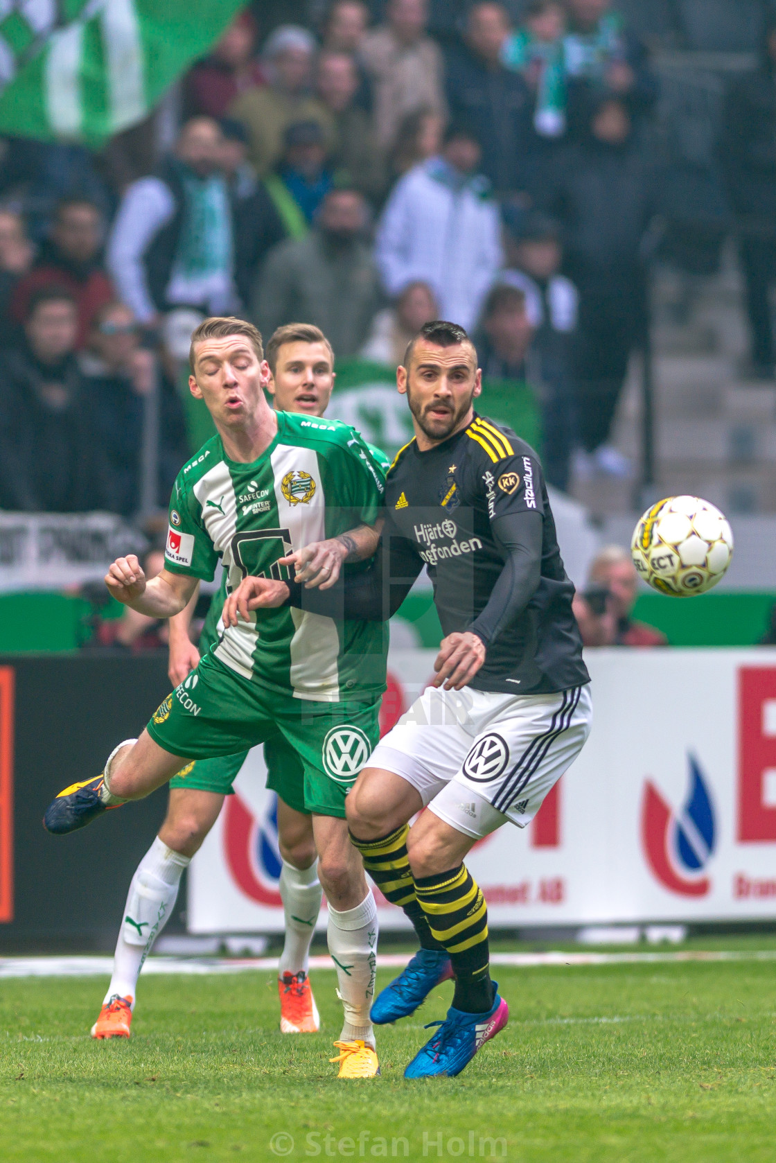 "Rough play at the derby match between AIK and Hammarby IF at the" by Stefan Holm - $6.32 "Rough play at the derby match between AIK and Hammarby IF at the" stock image