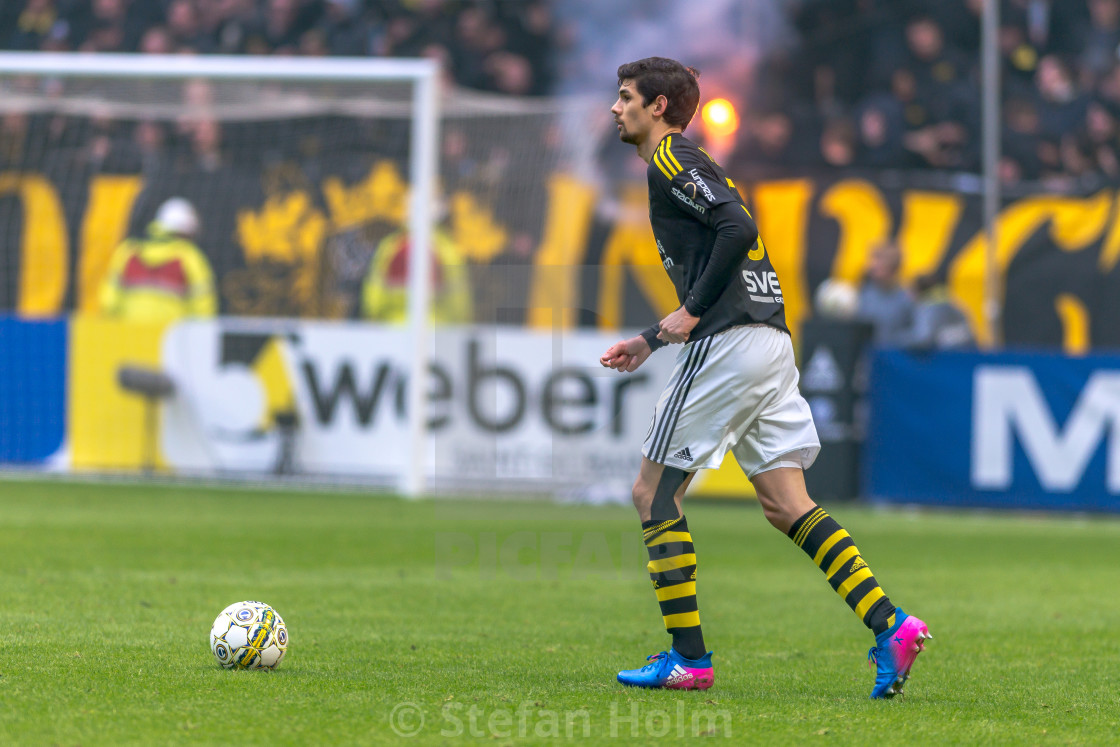 "Derby match between AIK and Hammarby IF at the national stadium" by Stefan Holm - $6.31 "Derby match between AIK and Hammarby IF at the national stadium" stock image