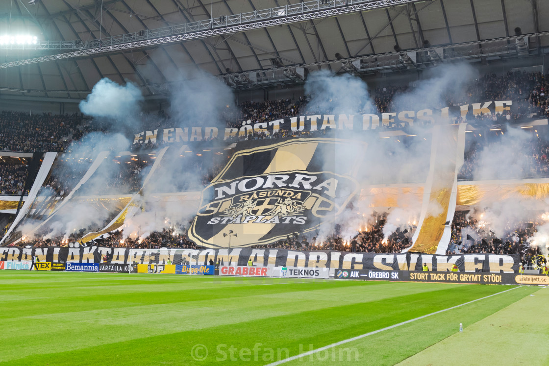 "Derby between AIK and Hammarby in the swedish Allsvenskan" by Stefan Holm - $6.34 "Derby between AIK and Hammarby in the swedish Allsvenskan" stock image