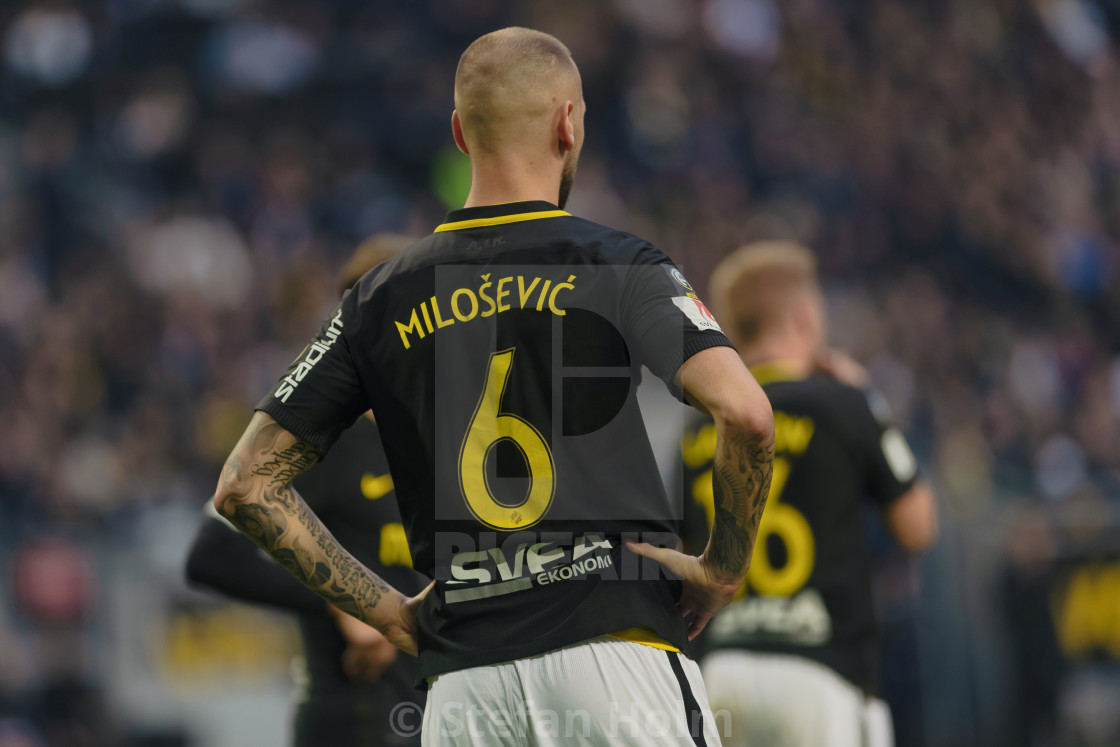 "Derby between AIK and Hammarby in the swedish Allsvenskan" by Stefan Holm - $6.31 "Derby between AIK and Hammarby in the swedish Allsvenskan" stock image