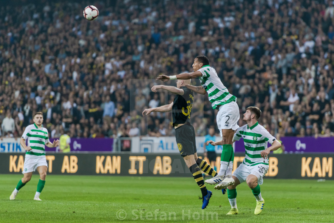 "Football game between AIK and Celtic FC at Friends Arena in Solna" by Stefan Holm - $6.34 "Football game between AIK and Celtic FC at Friends Arena in Solna" stock image