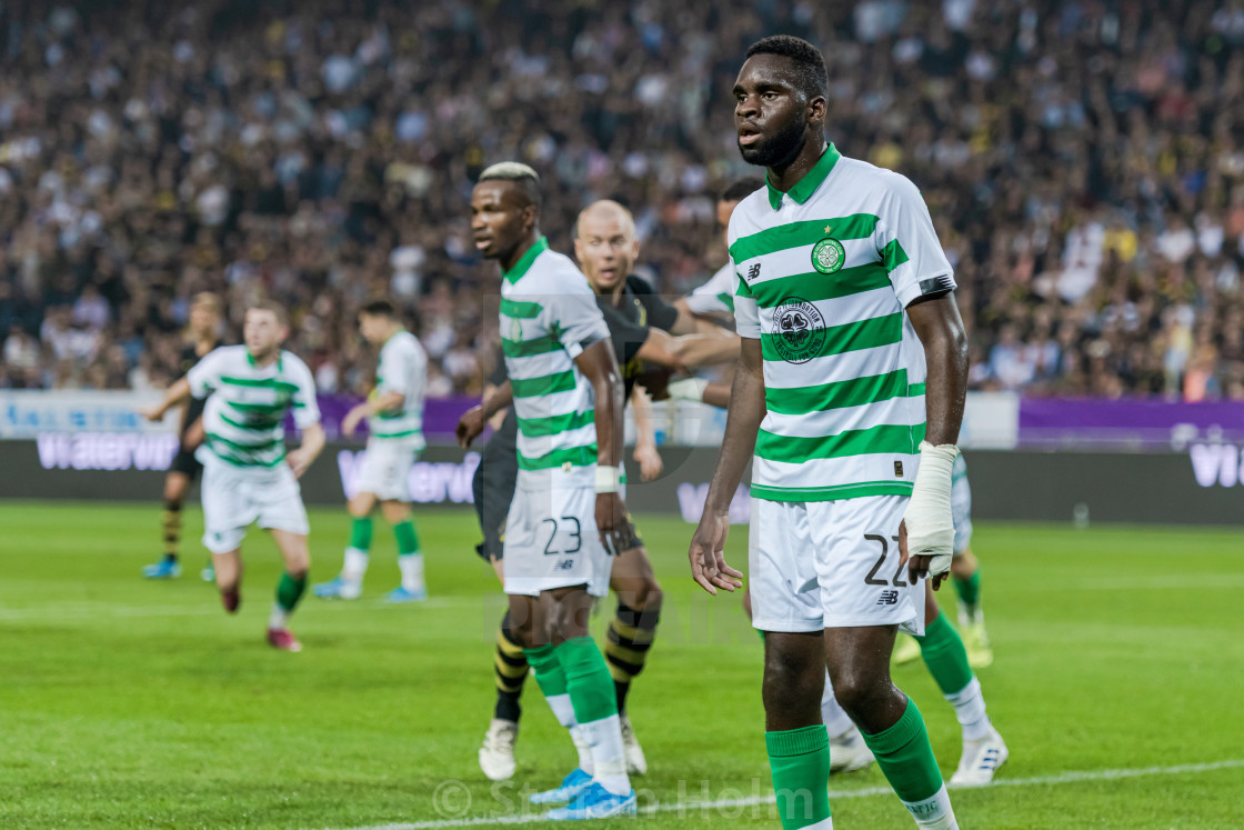"Football game between AIK and Celtic FC at Friends Arena in Solna" by Stefan Holm - $6.32 "Football game between AIK and Celtic FC at Friends Arena in Solna" stock image