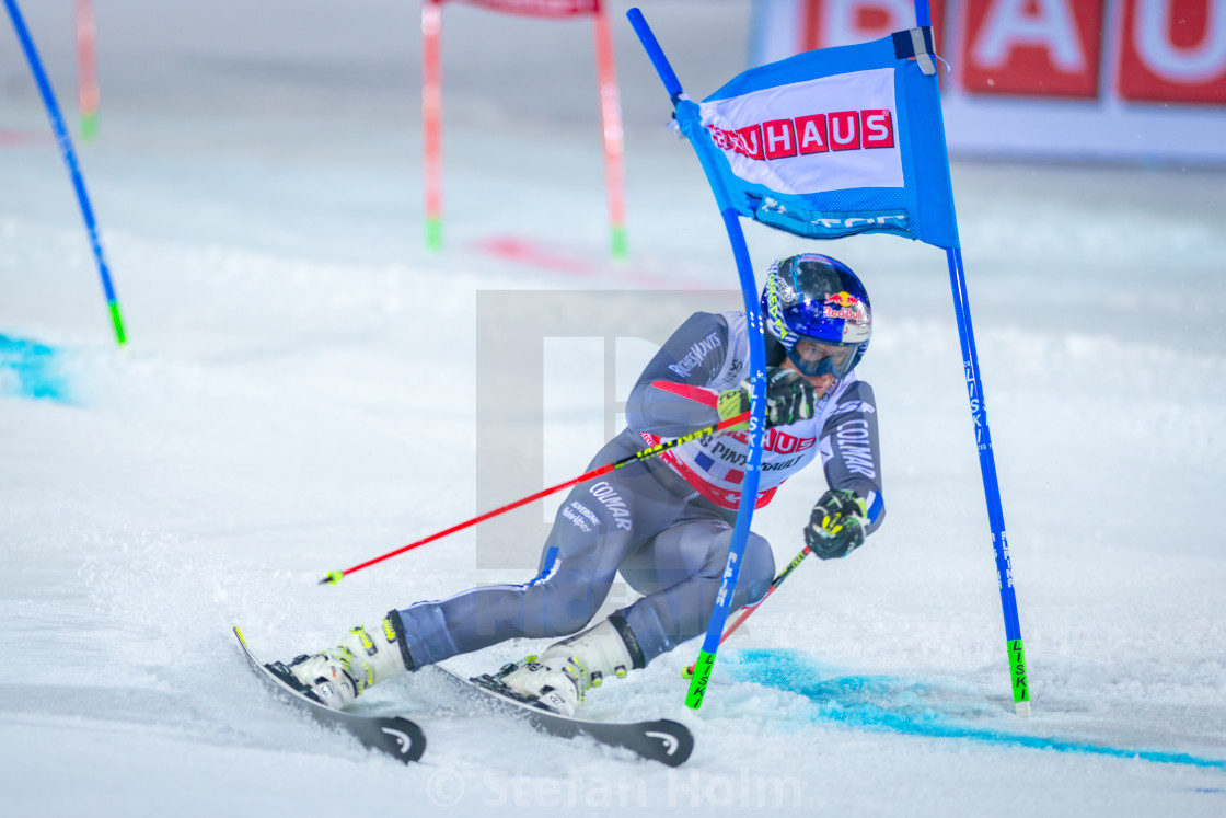 "Alexis Pinturault (FRA) at the FIS Parallel slalom city event in" by Stefan Holm - $6.34 "Alexis Pinturault (FRA) at the FIS Parallel slalom city event in" stock image