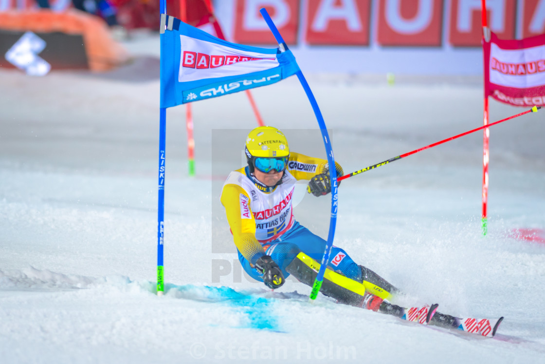 "Mattias Hargin (SWE) at the FIS Parallel slalom city event in Ha" by Stefan Holm - $6.34 "Mattias Hargin (SWE) at the FIS Parallel slalom city event in Ha" stock image