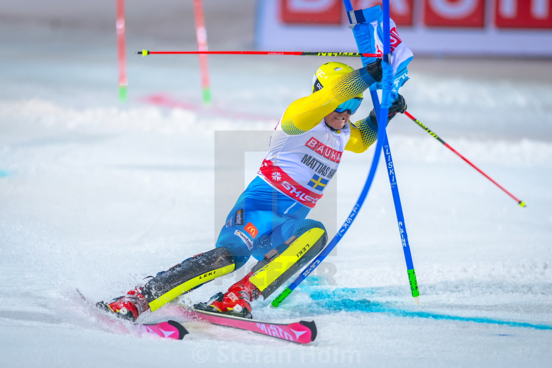 "Mattias Hargin (SWE) at the FIS Parallel slalom city event in Ha" by Stefan Holm - $6.35 "Mattias Hargin (SWE) at the FIS Parallel slalom city event in Ha" stock image