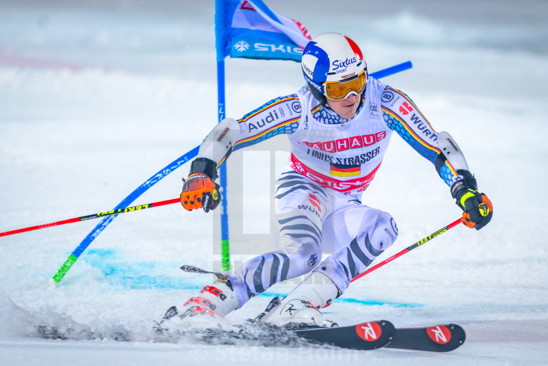 "Linus Strasser (GER) FIS Parallel slalom city event in Hammarbyb" by Stefan Holm - $6.32 "Linus Strasser (GER) FIS Parallel slalom city event in Hammarbyb" stock image