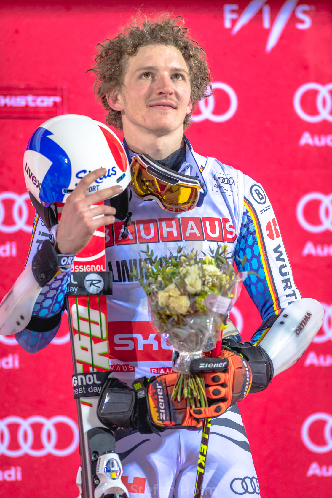 "Winner Linus Strasser (GER) at the prize cermony at the FIS Para" by Stefan Holm - $6.32 "Winner Linus Strasser (GER) at the prize cermony at the FIS Para" stock image