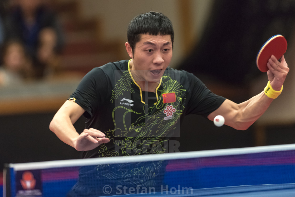 "Xu Xin (China) against Tomokazu Harimoto (Japan) at the table te" by Stefan Holm - $6.35 "Xu Xin (China) against Tomokazu Harimoto (Japan) at the table te" stock image