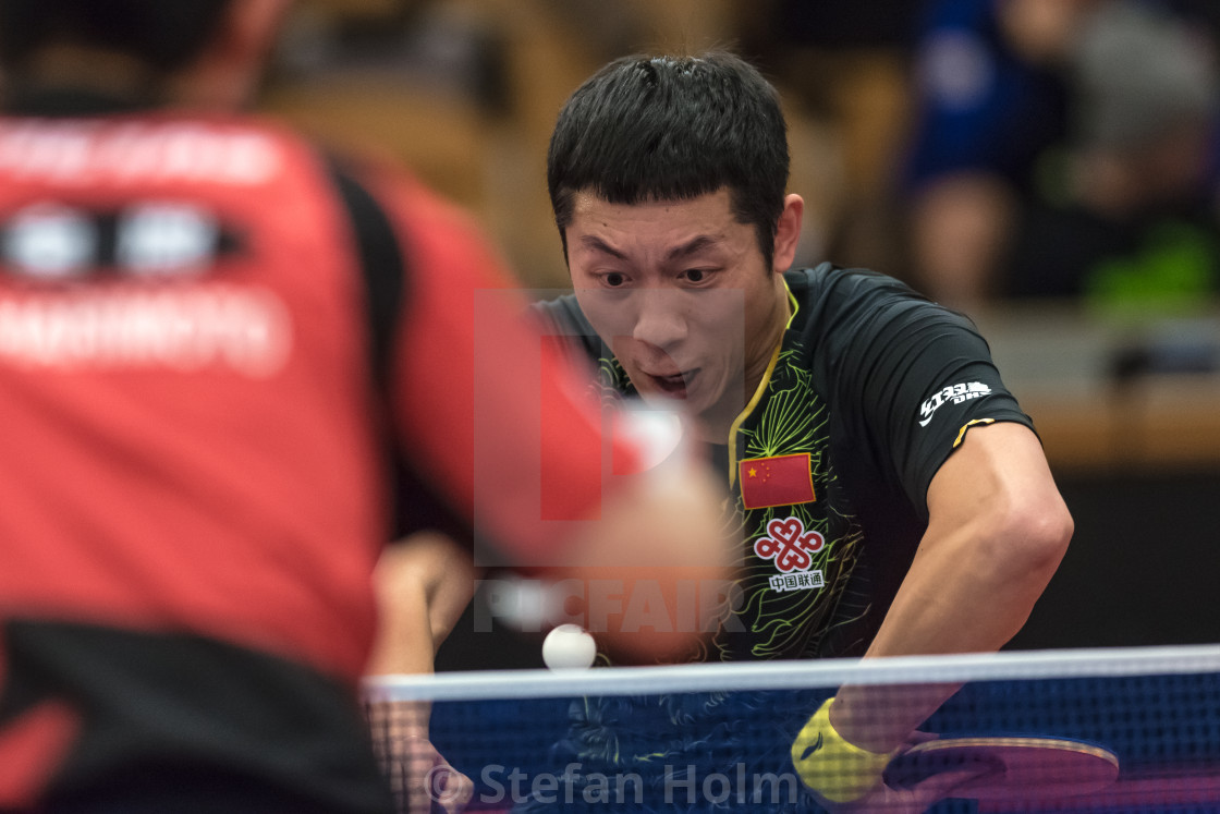 "Xu Xin (China) against Tomokazu Harimoto (Japan) at the table te" by Stefan Holm - $6.32 "Xu Xin (China) against Tomokazu Harimoto (Japan) at the table te" stock image