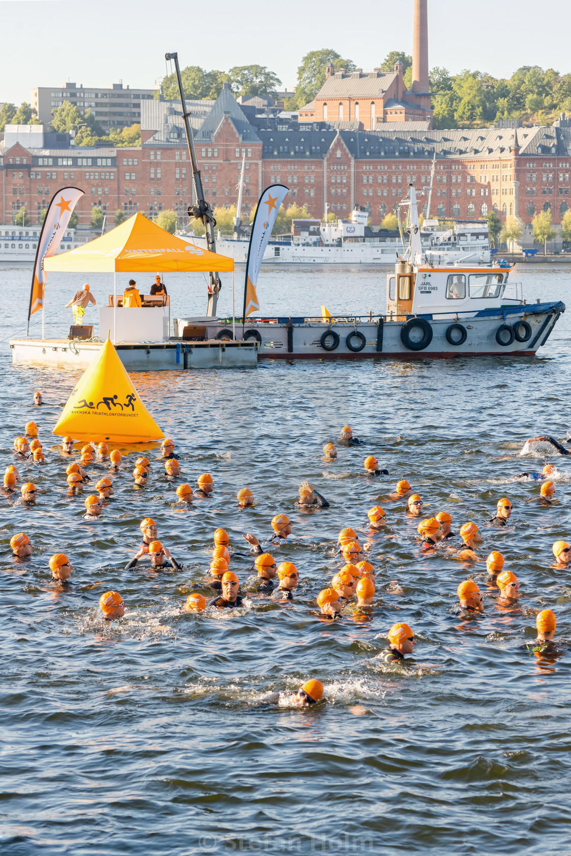 "Start field waiting for the start of the swimming and floating w" by Stefan Holm - $6.32 "Start field waiting for the start of the swimming and floating w" stock image