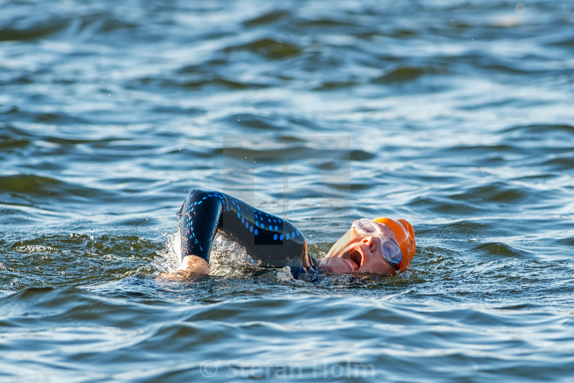 "Triathlete gasping for air at the Womens ITU World Triathlon eve" by Stefan Holm - $6.34 "Triathlete gasping for air at the Womens ITU World Triathlon eve" stock image