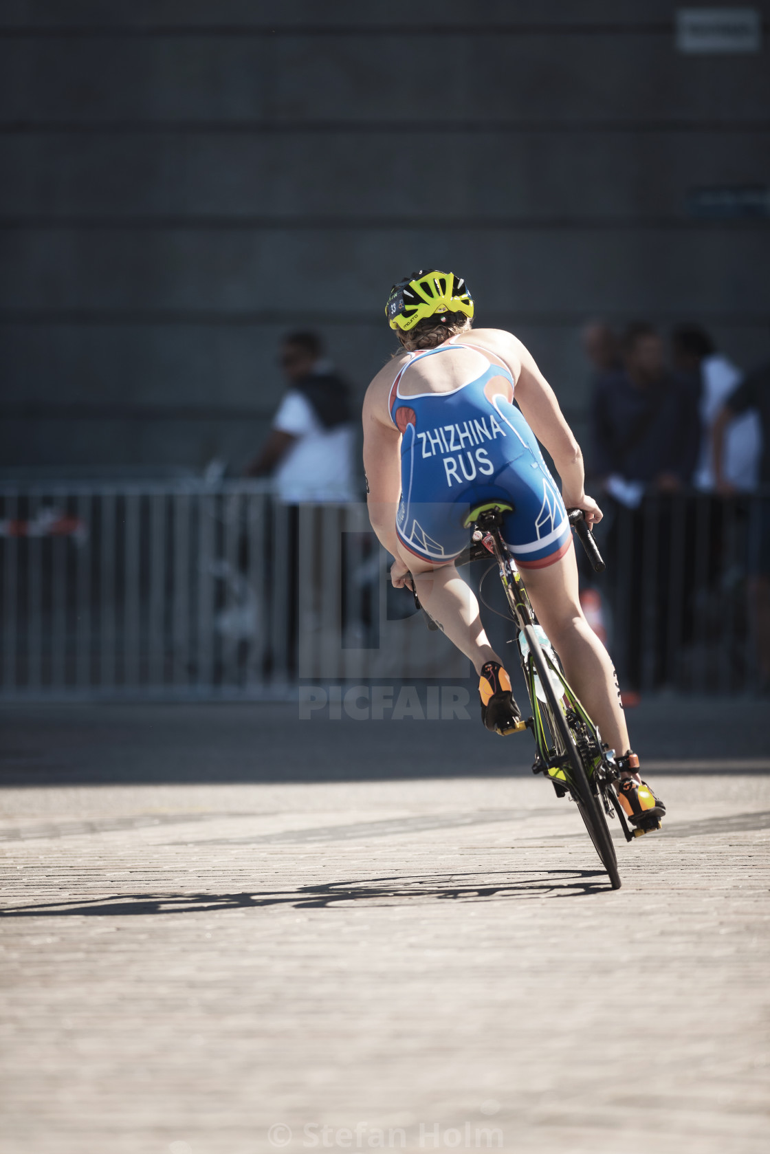 "Elizaveta Zhizhina (RUS) cycling in the womens ITU triathlon ser" by Stefan Holm - $6.32 "Elizaveta Zhizhina (RUS) cycling in the womens ITU triathlon ser" stock image