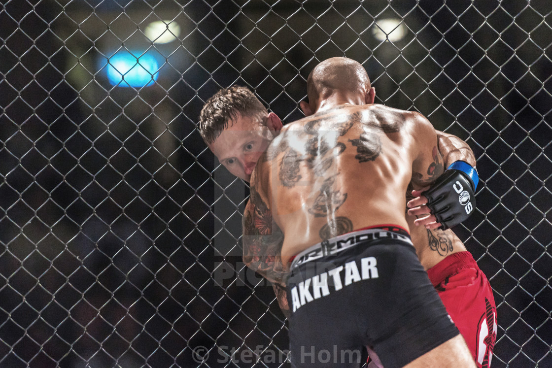 "Martin Akhtar vs Declan Williams at Superior Challenge 14" by Stefan Holm - $6.34 "Martin Akhtar vs Declan Williams at Superior Challenge 14" stock image