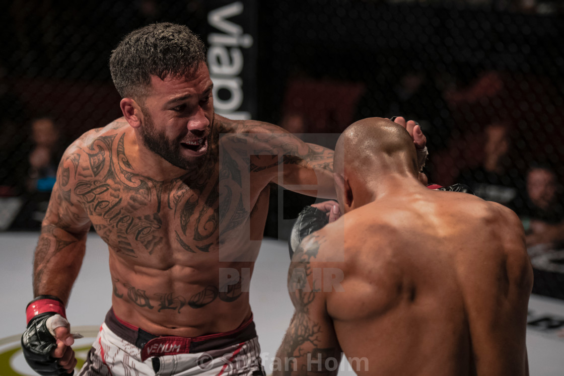 "Superior challenge 19 title bout between Dyland Andrews (AUS) an" by Stefan Holm - $6.32 "Superior challenge 19 title bout between Dyland Andrews (AUS) an" stock image