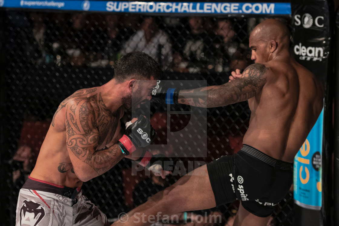 "Superior challenge 19 title bout between Dyland Andrews (AUS) an" by Stefan Holm - $6.32 "Superior challenge 19 title bout between Dyland Andrews (AUS) an" stock image