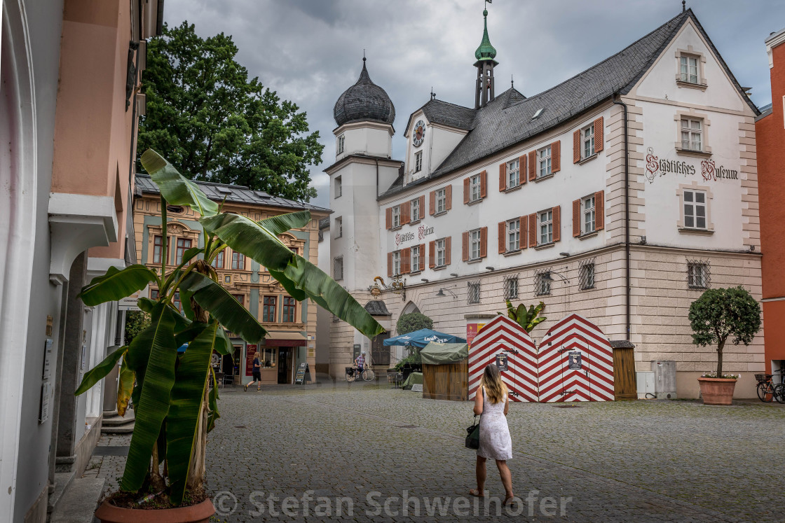 "Old building in Rosenheim, Upper Bavaria" by Stefan Schweihofer - $12.57 "Old building in Rosenheim, Upper Bavaria" stock image