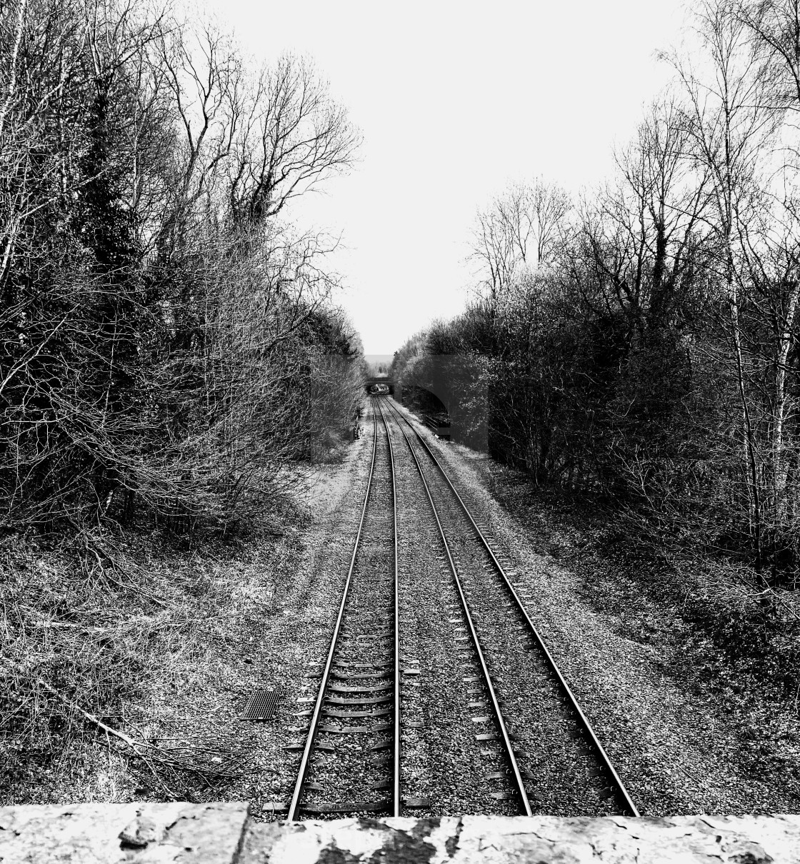 "Train Tracks" stock image