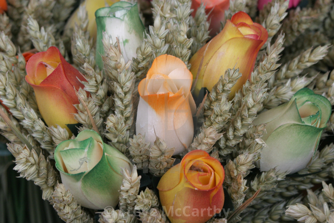 "Artificial flowers" stock image