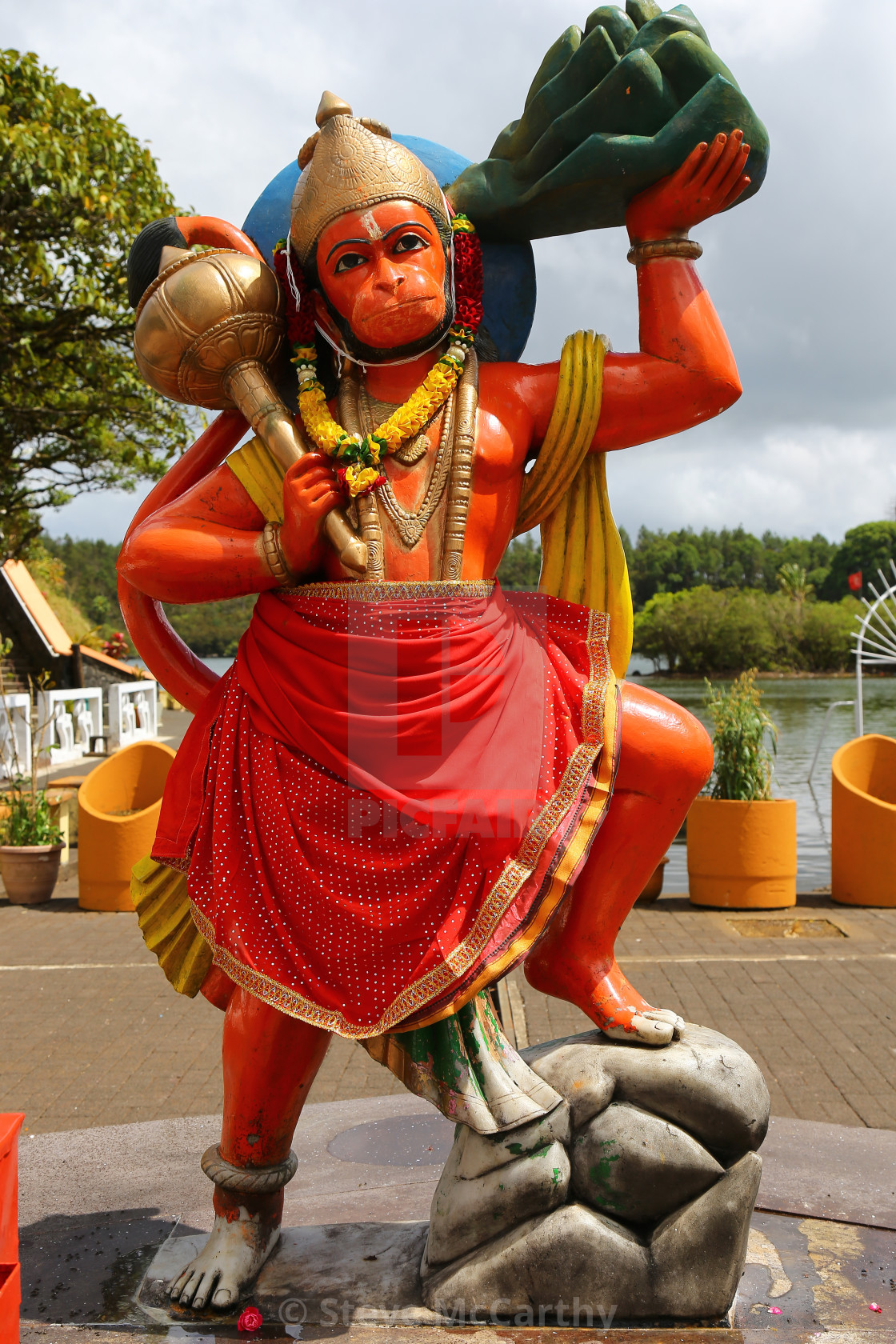 "Hanuman statue" stock image