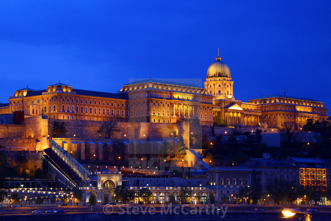 "Buda castle" stock image