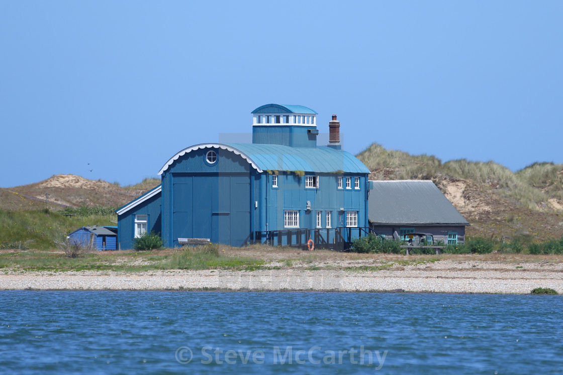 "Blakeny Point lifeboat station" stock image