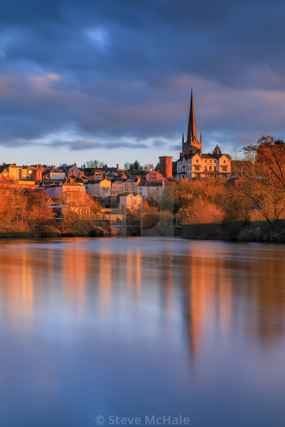 "Ross on Wye" stock image