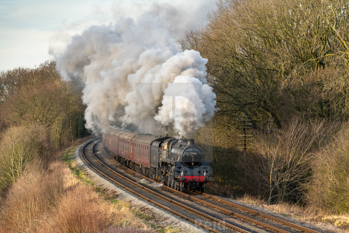 "BR Standard Class 5" stock image