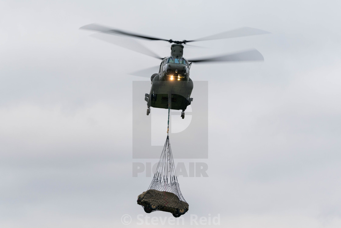 "RAF Chinook" stock image