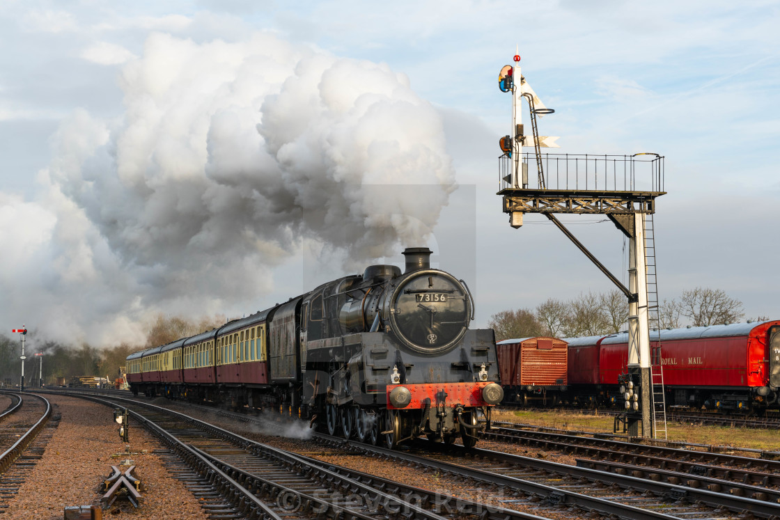 "BR Standard Class 5" stock image