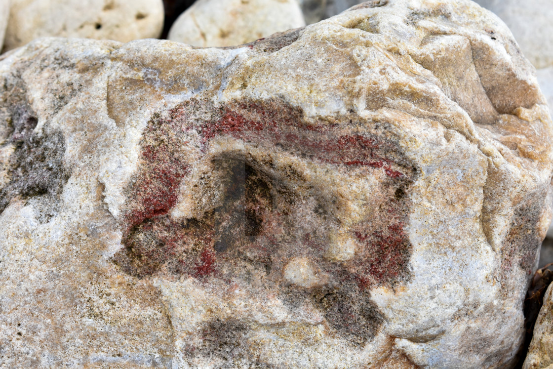 "Coloured Rock" stock image