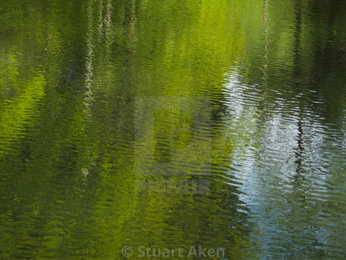 "Reflecting on Water #9" stock image