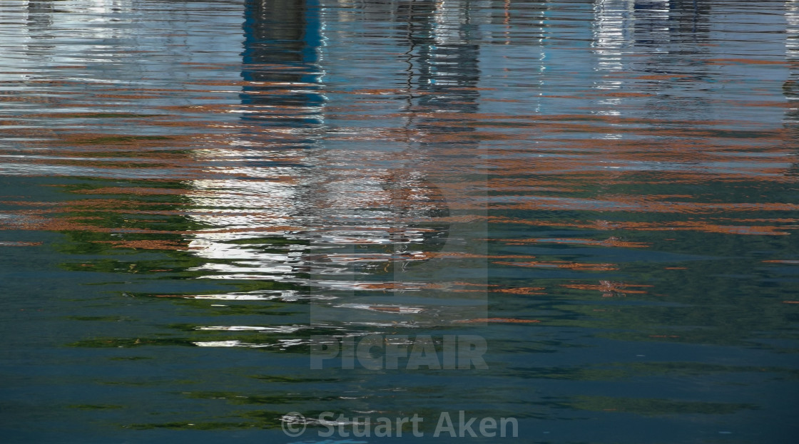 "Reflecting on Water #10" stock image