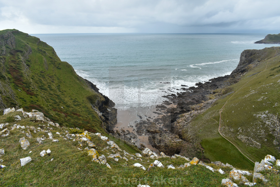 "Gower Coast #5" stock image