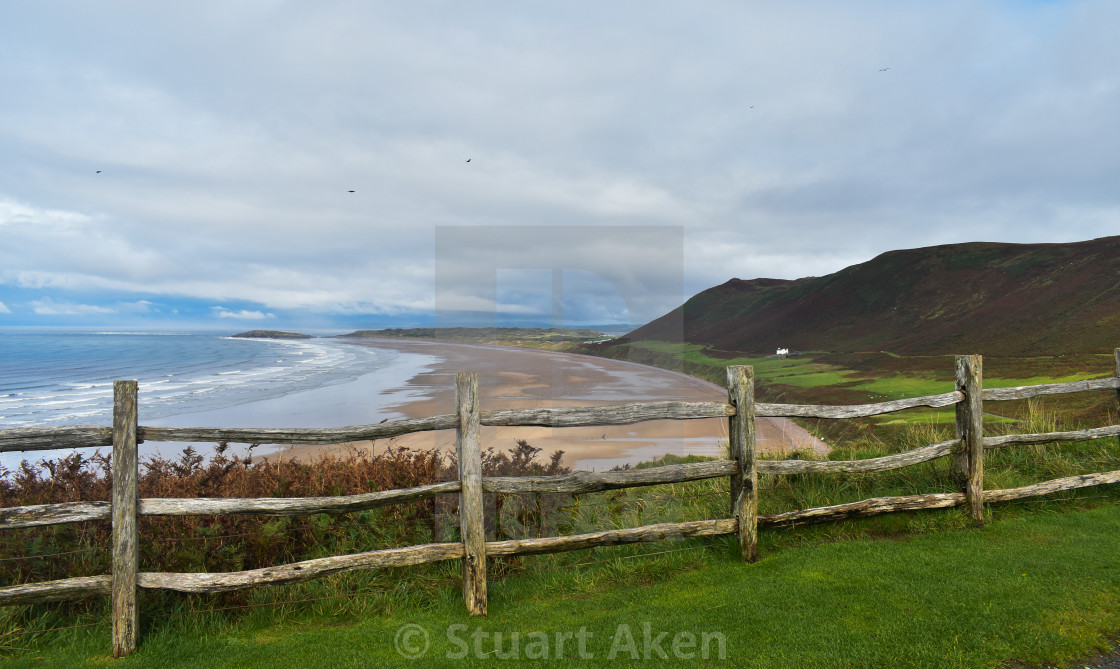 "Gower Coast #8" stock image