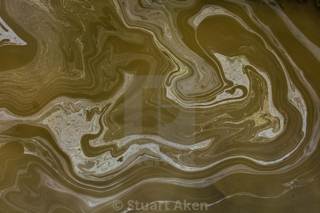 "Oil on Water #2" stock image