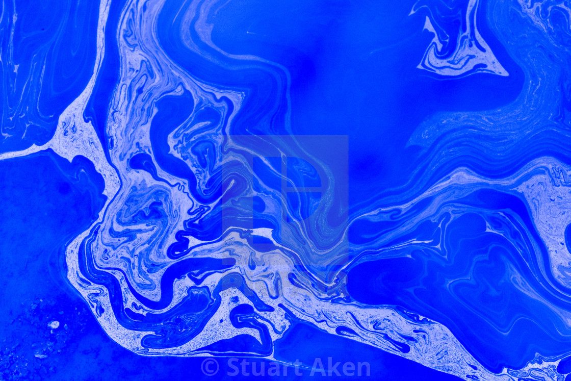 "Oil on Water #3" stock image