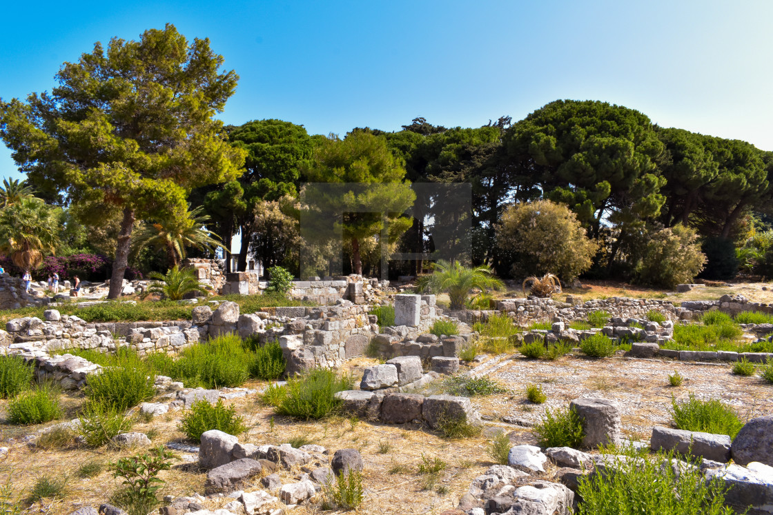 "Kos Ruins" stock image