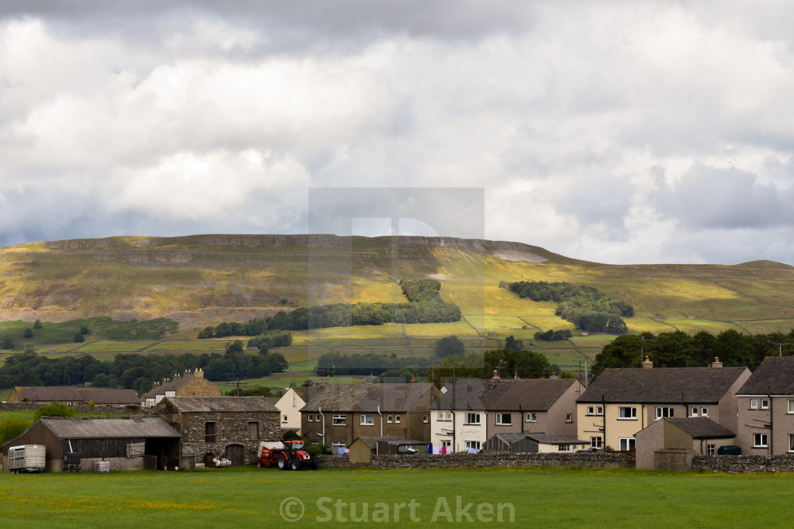 "Yorkshire Hamlet" stock image