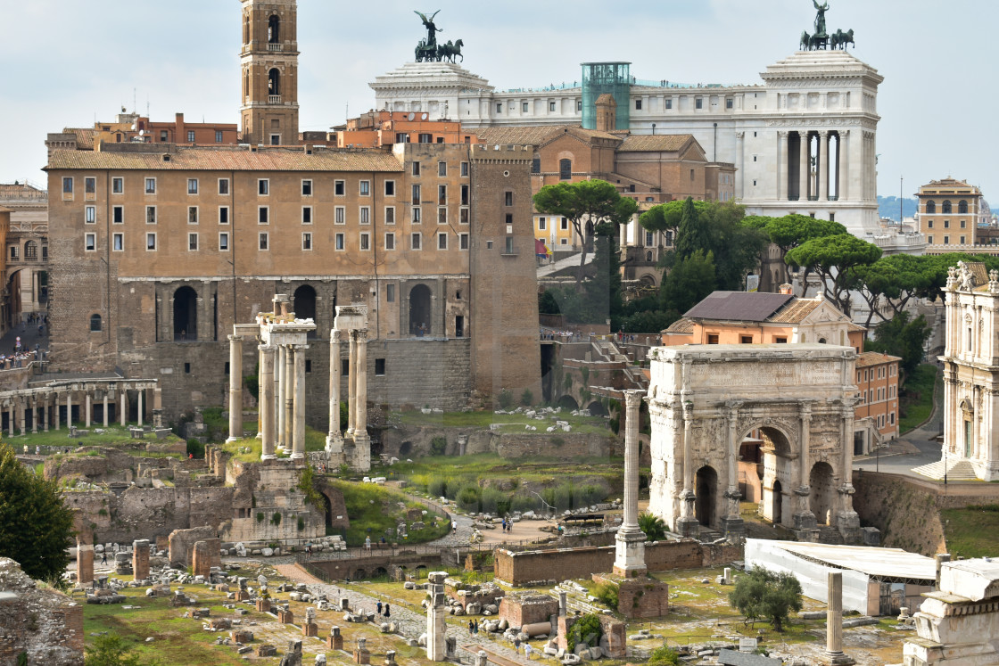 "Arches and Pillars" stock image