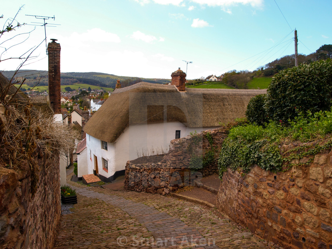 "Minehead Slope" stock image